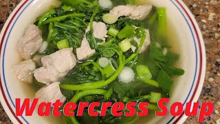 How To Cook Quick amp Easy Watercress Pork Soup Recipe [upl. by Wilona802]