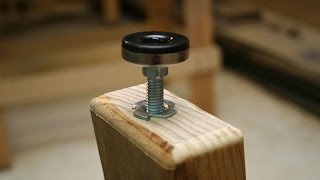 adjustable table feet [upl. by Anaytat]