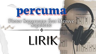 Mario G Klau ft Sanza Soleman  Parcuma Beta Susah Di Rantau Cover Lagu Ambon  Lirik Video [upl. by Notsniw]