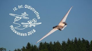 10 Internationales Oldtimer Segelflugtreffen Müswangen Trailer 2018 [upl. by Anu]