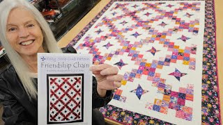 Lovely quotFriendship Chainquot Quilt Tutorial [upl. by Tatiana628]