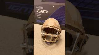 Unfinished Cardboard F7 Helmet 🪖 📦🏈 [upl. by Nospmoht]