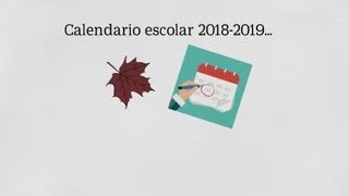 calendario escolar 2018 2019 [upl. by Quillan]