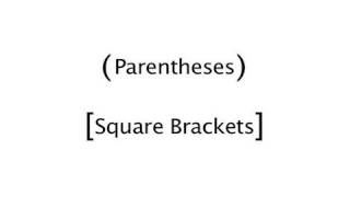 How To Apply Parentheses And Square Brackets [upl. by Ydahs]