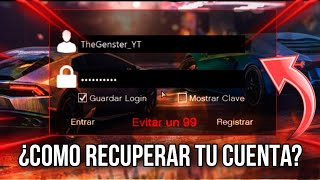 COMO RECUPERAR TU CUENTA DE MTA DE CUALQUIER SERVIDOR 😱TUTORIAL MTA [upl. by Nitza37]