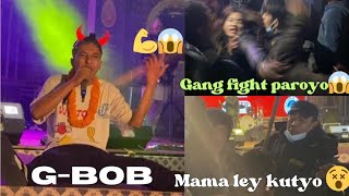 GBob live concert in pokhara 2080 GBOBOFFICIAL fight paryo😤🔥over crowed🔥 [upl. by Lurie]