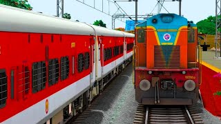 Gitanjali Express Train Journey In Indian Railways Parallel Run And Overtake  GamerSiddiqui [upl. by Shawna]