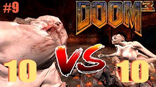 10 MANCUBI vs 10 VAGARY  DOOM 3 BATTLES  Monster Infighting [upl. by Edvard]