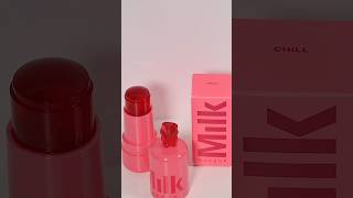 Milk Makeup Cooling Water Jelly Tint Lip  Cheek Stain MilkMakeup cheekstain tintedblush [upl. by Aznerol841]