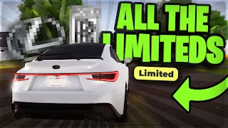 ALL LIMITED VEHICLES Coming NEXT UPDATE Greenville [upl. by Fechter]