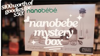 Nanobebe Mystery Baby Box Unboxing [upl. by Thynne]