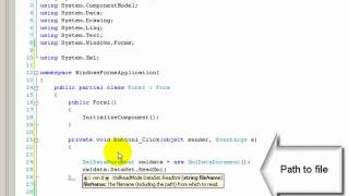 CNet Loading XML into DataGridView [upl. by Fotzsyzrk]