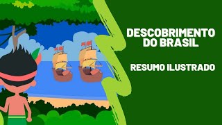 O DESCOBRIMENTO DO BRASIL  Resumo de História ilustrado [upl. by Shermy593]