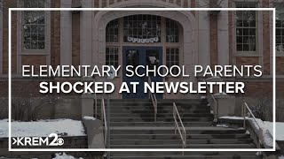 Wilson Elementary responds to insensitive newsletter [upl. by Nostets]