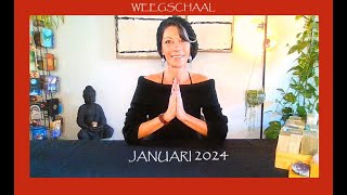 🤩WEEGSCHAAL🤩 Januari 2024 🤩Einde van een Oneindig verhaal Tarot Reading [upl. by Gerk]