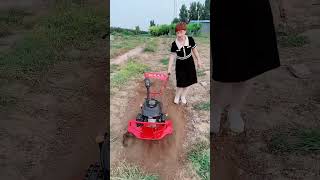 rotary tiller Multifunctional tiller ytshorts agriculture viralvideo [upl. by Sibylle]