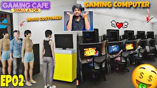 I BOUGHT 💻5 GAMING PC amp UPGRADE MY LEVEL 🤑 GAMING CAFE SIMULATOR EP02 HINDI GAMEPLAY  FLYNN GAMERZ [upl. by Holna446]