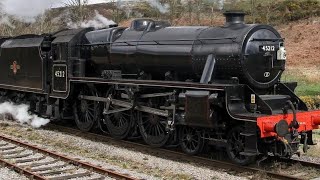 LMS Stanier Black 5 whistle [upl. by Eicats]