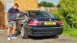 I broke my V12 BMW 7 Series… [upl. by Ellinej]