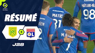 FC NANTES  OLYMPIQUE LYONNAIS 1  3  Résumé  FCN  OL  20232024 [upl. by Terti]