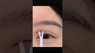 For hooded eyes hoodedeyes eyelidtape hoodedeyesmakeup eyelid fypyoutube [upl. by Ruhtua]