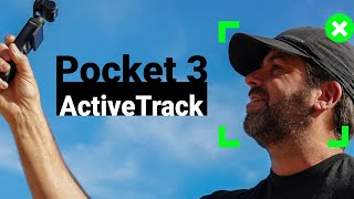 DJI Osmo Pocket 3  Complete Active Track Guide djiosmopocket3 [upl. by Esertal]