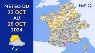 Météo du Mardi 22 au Lundi 28 Octobre 2024 [upl. by Biernat960]