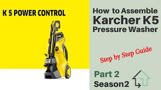 Jet Cleaning  How to Assemble Karcher K5 Pressure Washer Step by Step Guide [upl. by Ahmar]