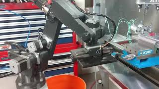 AR2  AR3 robot CNC tending [upl. by Erskine352]