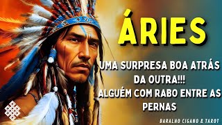 ÃRIES â™ˆ VAI PEGAR FOGOOðŸ˜±UMA SURPRESA BOA ATRÃS DA OUTRA ALGUÃ‰M COM RABO ENTRE AS PERNASLIVRAMENTOS [upl. by Eahsat272]