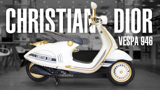 Trên tay VESPA 946 CHRISTIAN DIOR LIMITED EDITION giá sang tay hơn 1 tỷ đồng [upl. by Kristel]