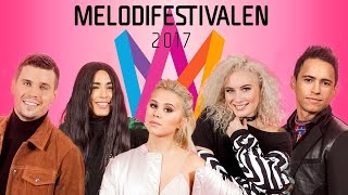 Melodifestivalen 2017  My Top 28 [upl. by Leirrad]