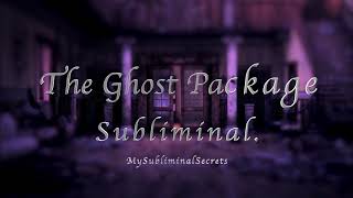 Ghost Beauty Package Subliminal [upl. by Dierolf869]