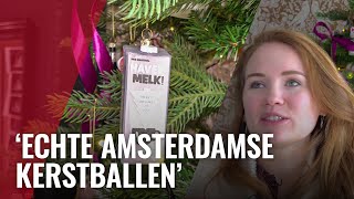 Havermelk en satisfyerkerstballen Amsterdammers maken eigen kerstversiering [upl. by Kleiman]