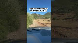 No roadblock stands in the way of a Mercedesoffroad greece mercedes mercedes508 automobile [upl. by Yelda]