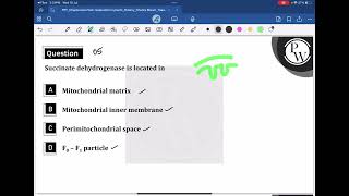 Succinate dehydrogenase is located in [upl. by Jehial]