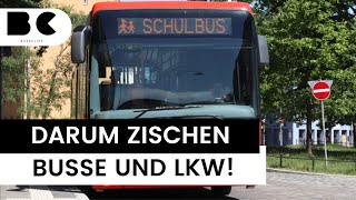 Darum zischen Busse und Lkw ständig [upl. by Redan]