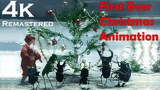 Early Animation The Insects Christmas 1913 4K Colorized Remaster [upl. by Shinberg]