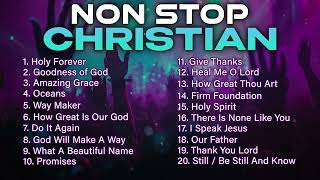 Non Stop Christian Music  Christian Songs 2024 Worship Playlist [upl. by Ynalem]