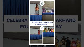 Celebrating Uttarakhand Foundation Day at UCBMSH uttarakhand uttarakhandfoundationday [upl. by Lyell]