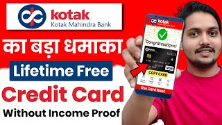 Kotak Credit Card Apply 2024  Lifetime Free  Kotak Mahindra Bank Credit Card Online Apply [upl. by Yrrehs]