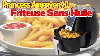 Friteuse sans huile Princess Airfryer XL Panneau de contrôle digital For 5 People [upl. by Nnylhsa367]