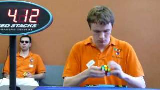 Rubiks cube 884 seconds Belgium Open 2010 finals Erik Akkersdijk [upl. by Acul997]