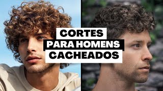 CORTES PARA HOMENS DE CABELO CACHEADO  ALEX CURSINO [upl. by Ellerey516]