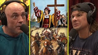 Was Columbus That Bad Compared To The Natives  Joe Rogan amp Theo Von [upl. by Cedar]