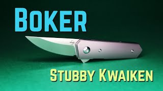 Unboxing The Boker Stubby Kwaiken Pocket Knife unboxing [upl. by Ailasor256]