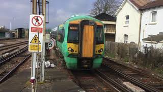 Trains at Littlehampton Station  24318 [upl. by Elag236]