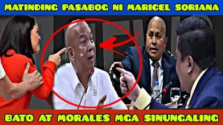 MARICEL SORIANO ANG PASABOG SA SENATE HEARING BATO AT MORALES NADIIN SINUNGALING raffytulfoinaction [upl. by Lemcke]