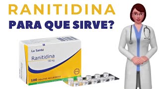 RANITIDINA para que sirve cuando y como tomar ranitidina 150 mg [upl. by Seltzer185]