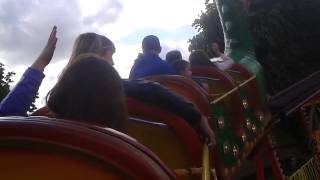 Le Dragon ONRIDE à la fête foraine de Ligny en Barrois 2015 [upl. by Layney]